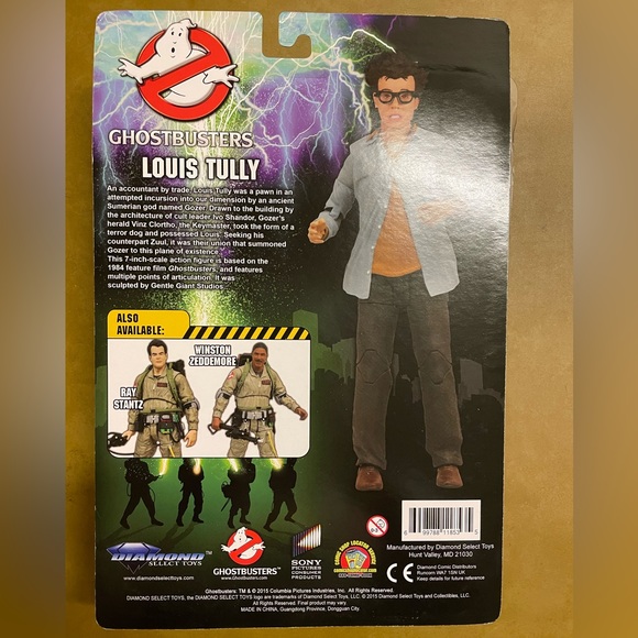 NWT ๐HP๐ Ghostbusters Louis Tully 7โ action figure by Diamond Select Toys - Picture 3 of 4